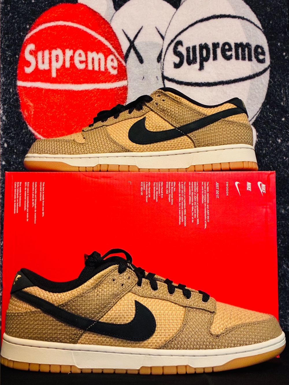 Nike dunk low retro se filbert twine black